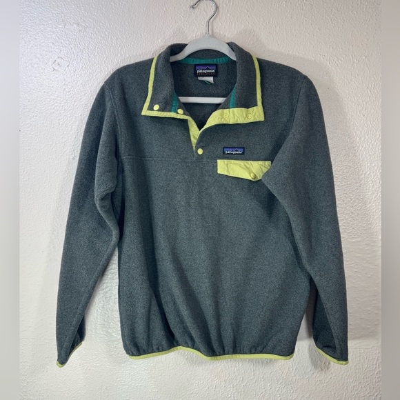 Women's Lightweight Synchilla® Snap-T® Fleece Pullover Women’s Size Medium Gray - Picture 14 of 14